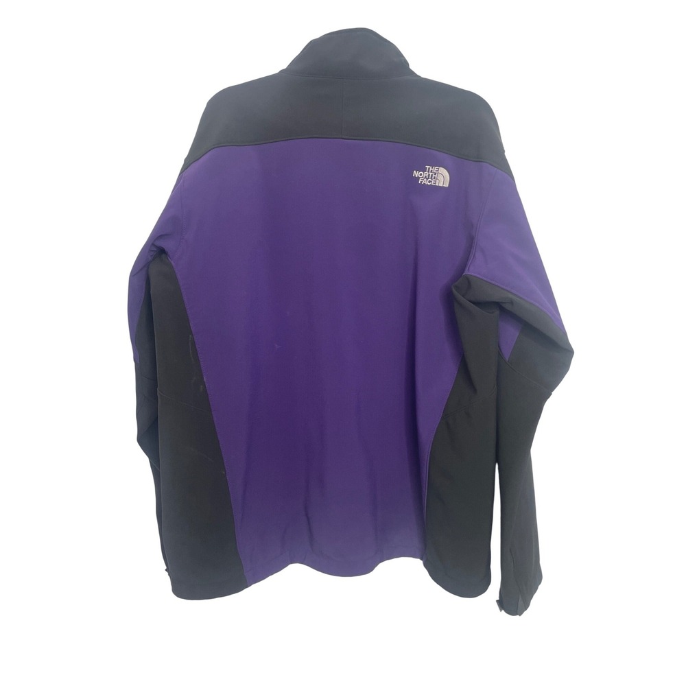 The North Face Jacket TNF Apex Bionic Softshell Purple Black XL - Picture 2 of 11